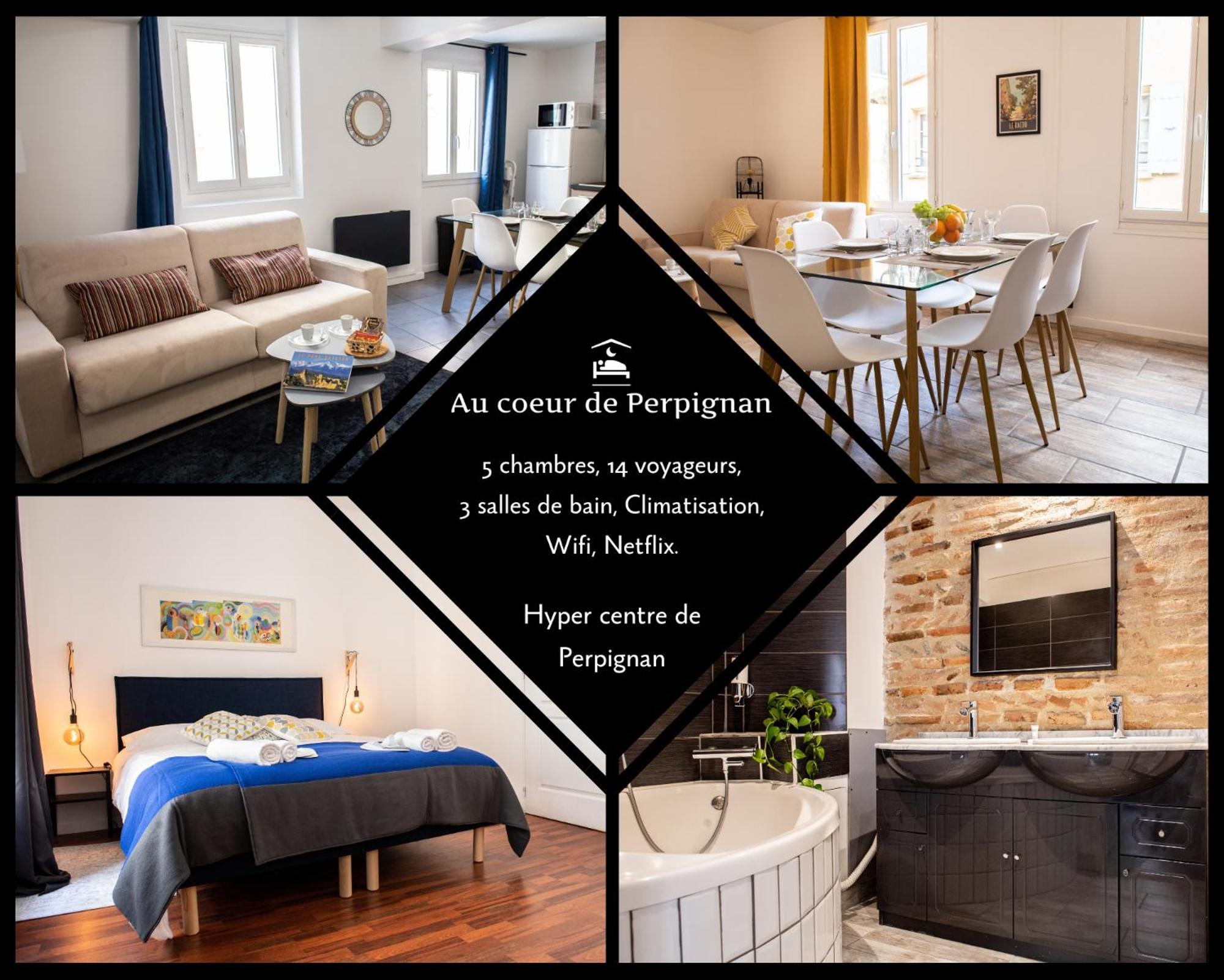 Ferienwohnung Au Coeur De Perpignan Exterior foto